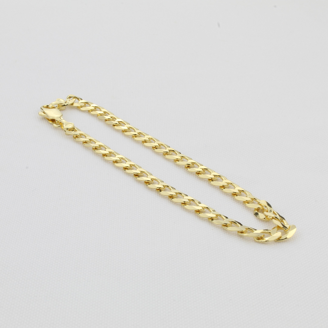 11929117 pulsera cubana 20 cm 5mm - Imagen 1