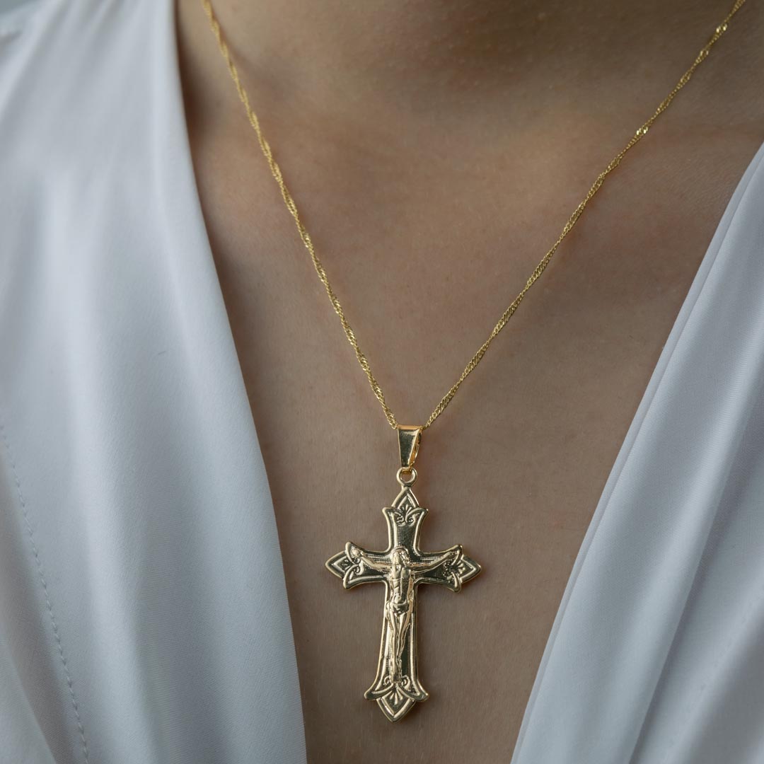 160157 DIJE CRUZ CRISTO GRANDE - Imagen 1