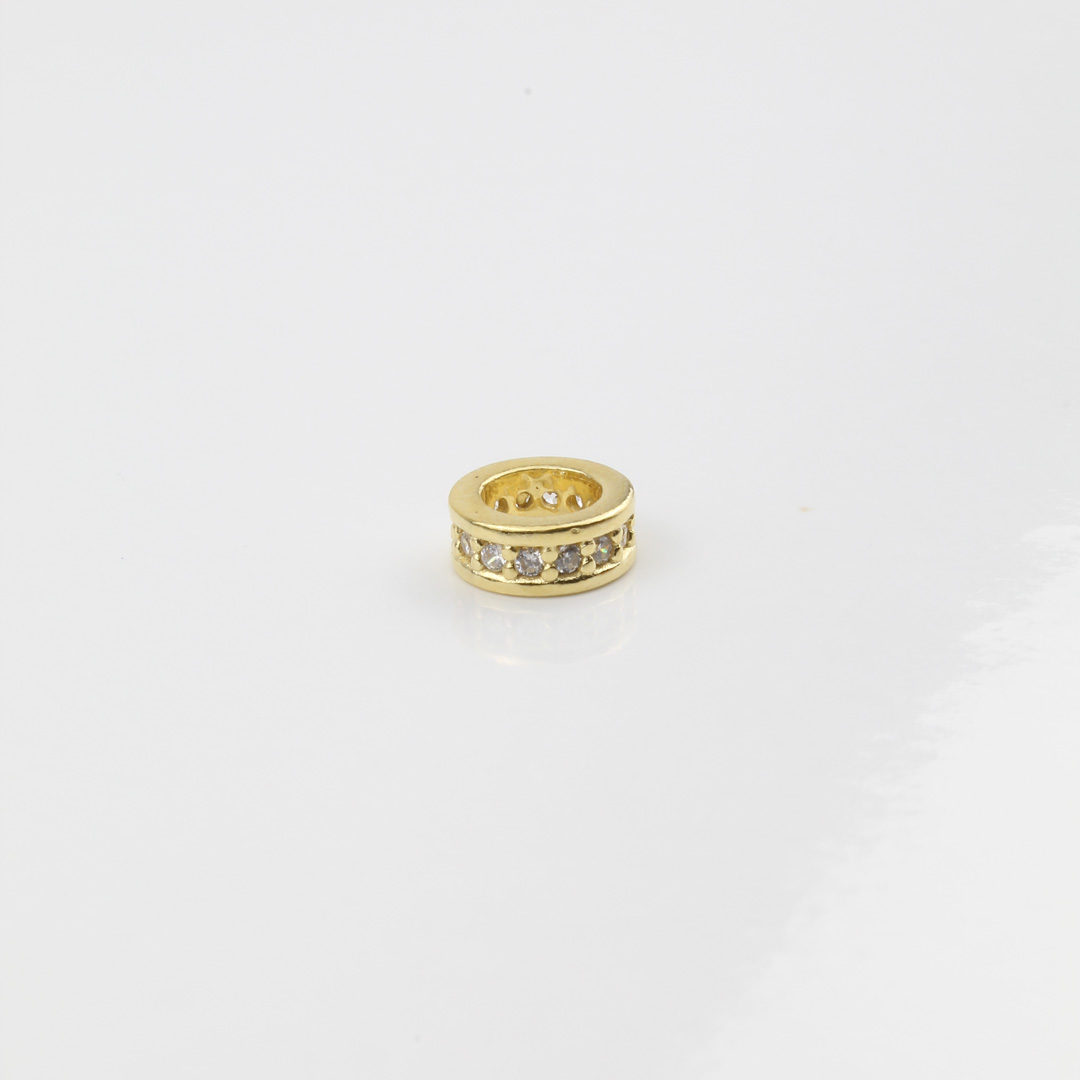 22799-CRISTAL H rondel circonias 1 linea 8 mm - Imagen 1