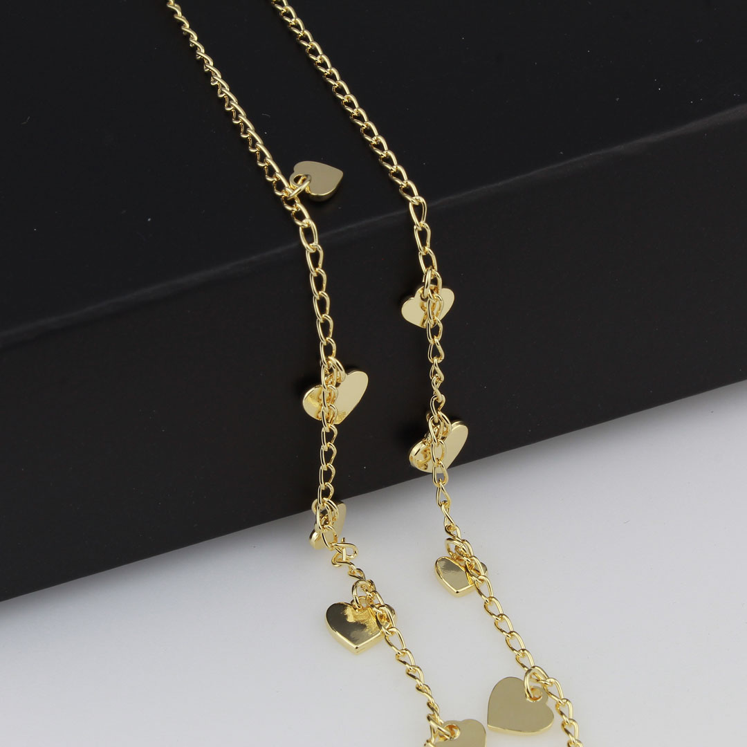 31756014 collar corazon colgante 45 cm - Imagen 1