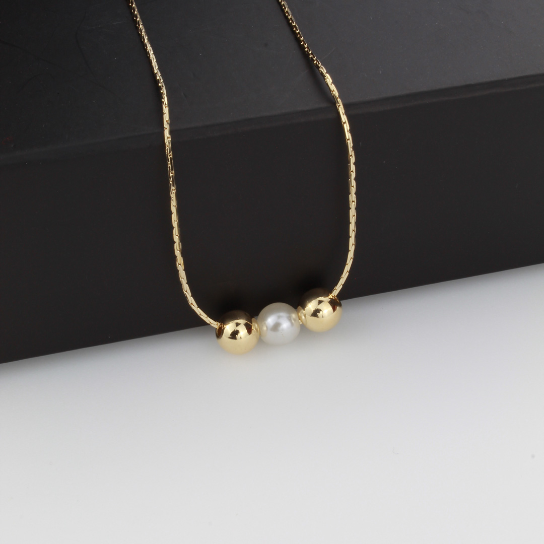324a Collar Perla- Balin 40cm - Imagen 1