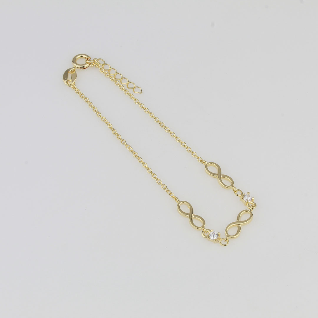 43161004 pulsera infinito Sari 16 cm - Imagen 1