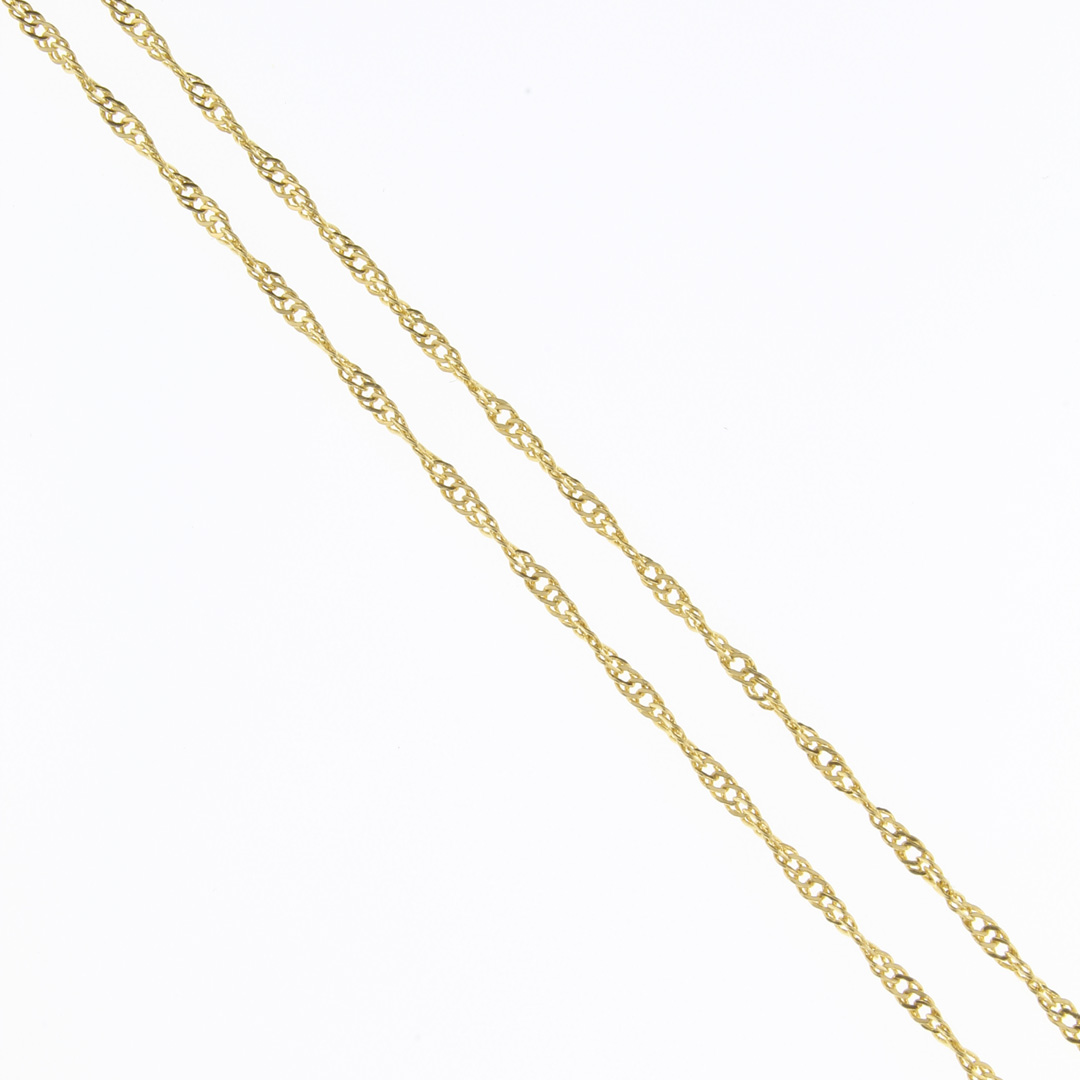 46034 Cadena singapur 45cm 1.5 mm - Imagen 1