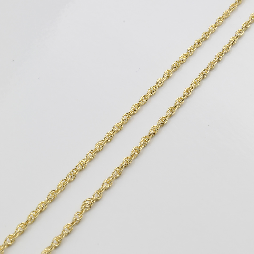 4692101 Cadena lazo delgada 1 mm 1.5mm 45 cm - Imagen 1