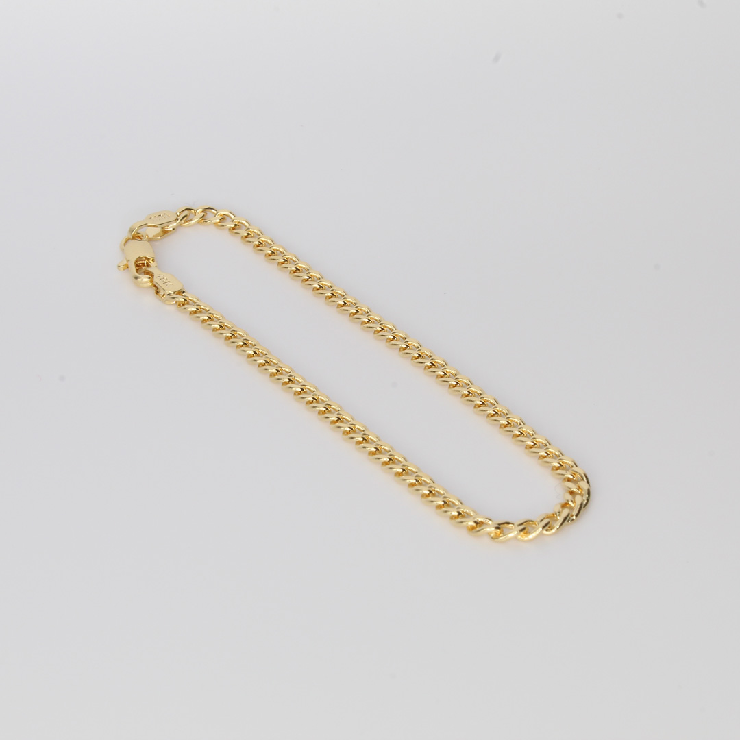 4987125 PULSERA CUBANA 18CM 2MM - Imagen 1