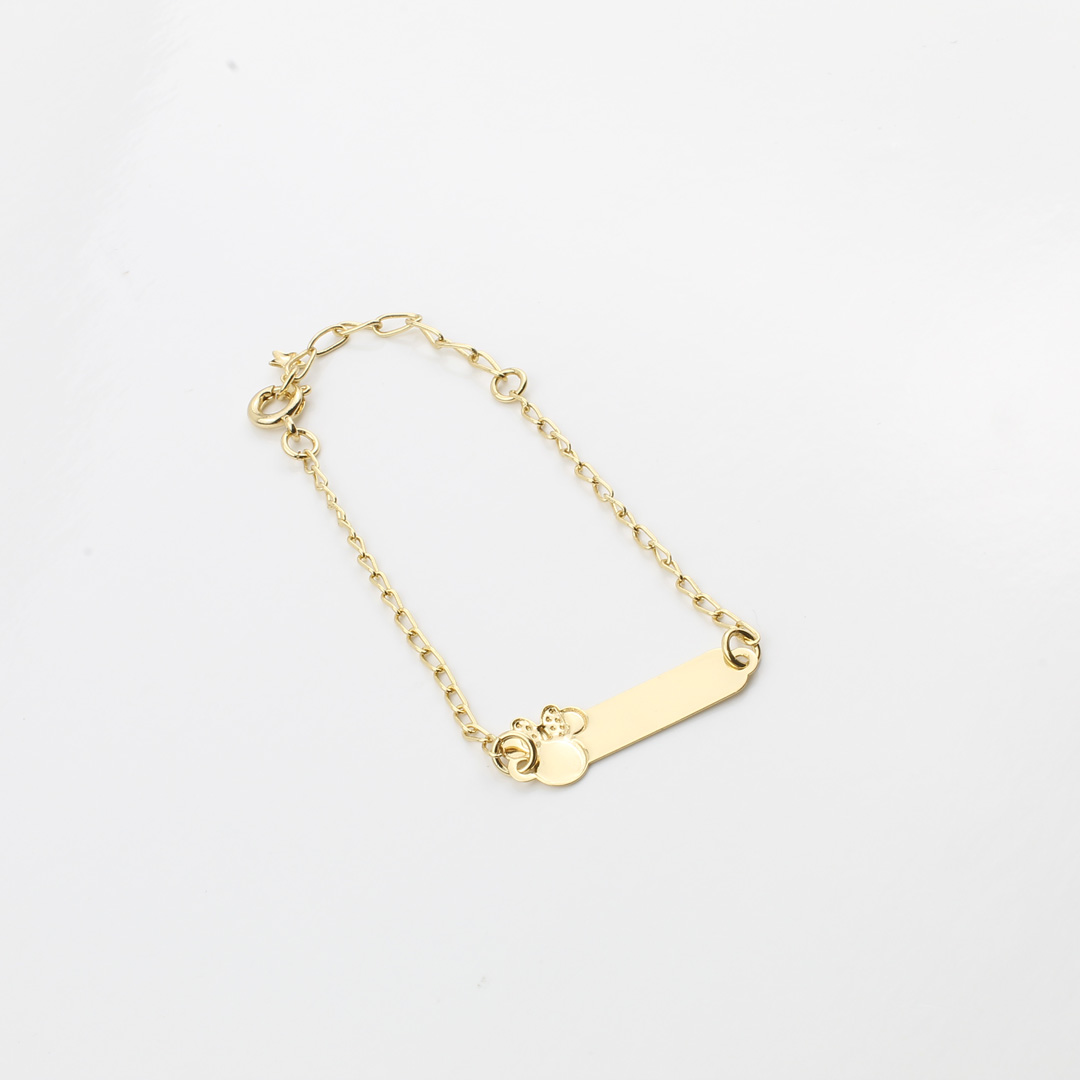 56132 Pulsera placa minnie 18cm - Imagen 1