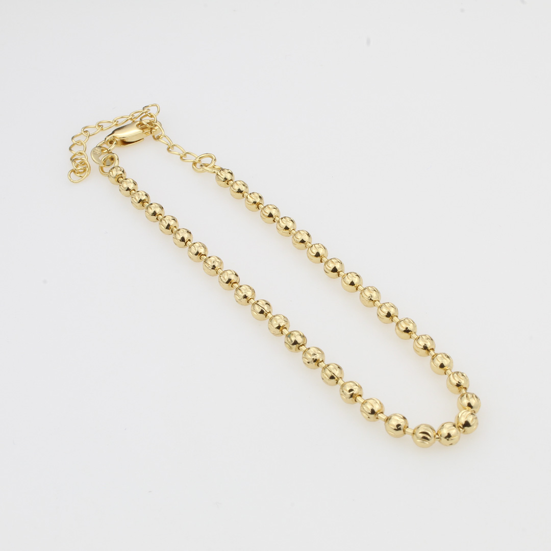56193 pulsera militar diamantada 3.5mm - 18cm + extensor de 5cm - Imagen 1