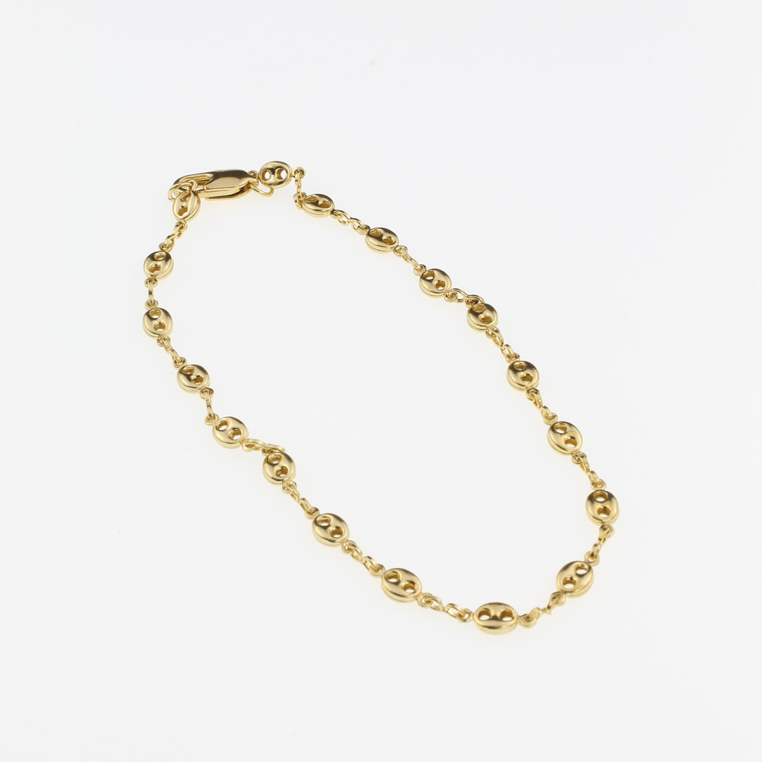 58002 Tobillera Gucci 22 Cm Con Ajustador 3mm - Imagen 1