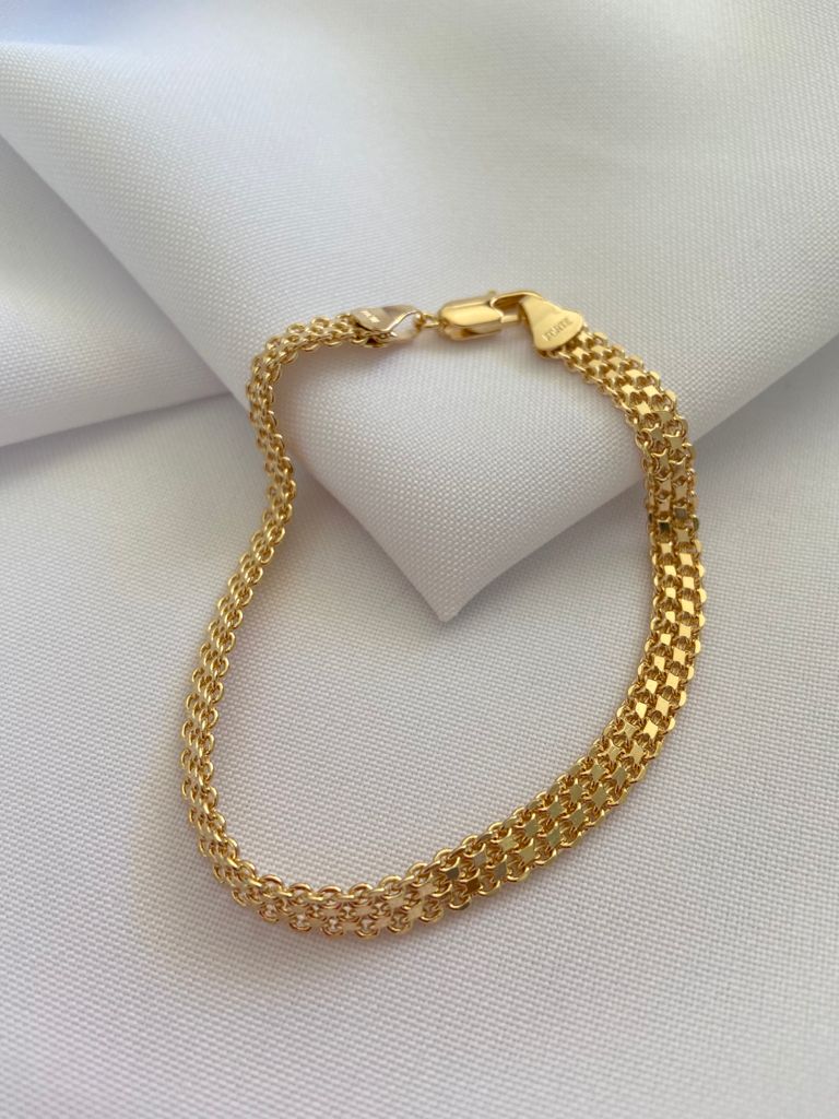 64F Pulsera china doble carril - Imagen 1