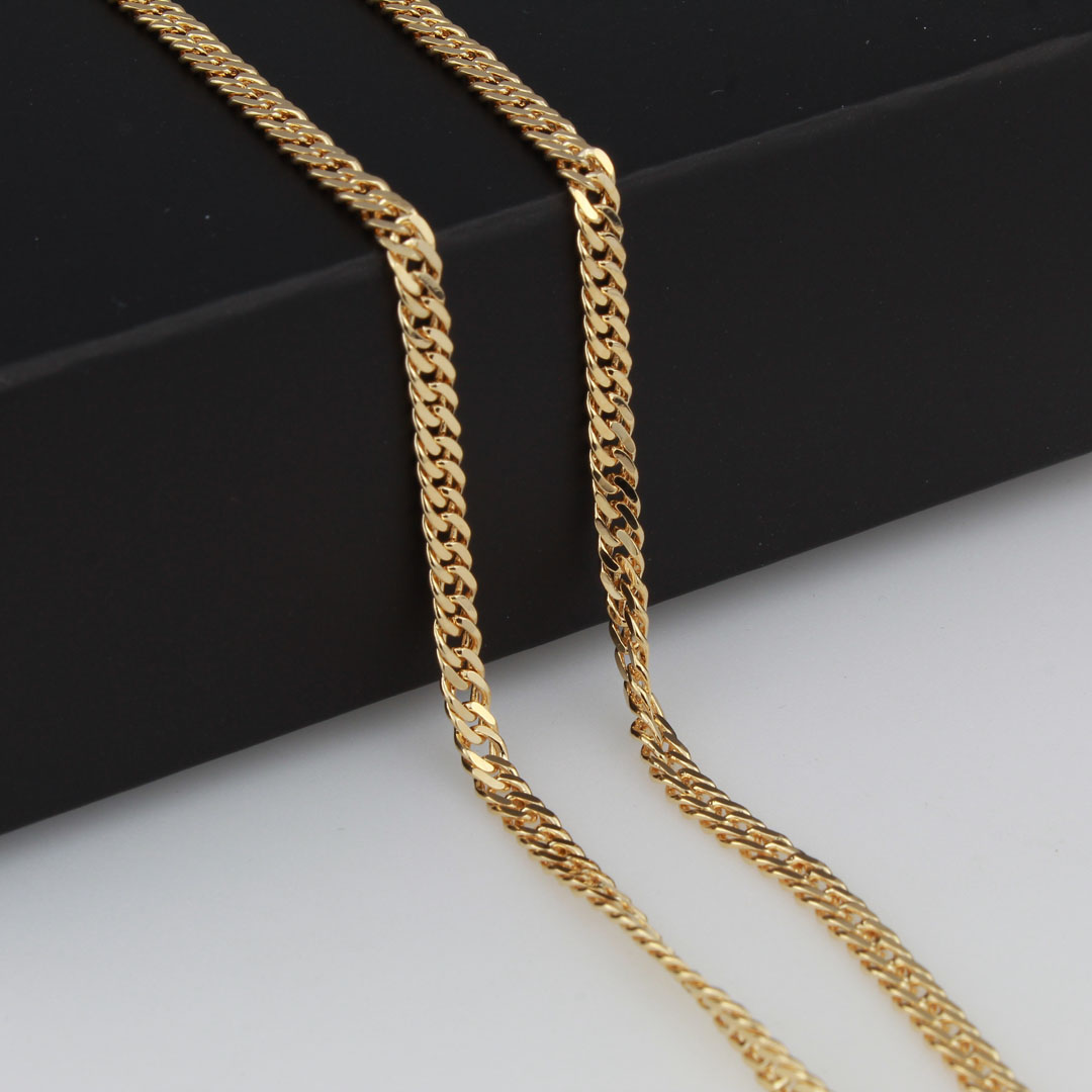 9506083 CADENA CUBANA CONTINUA 45 CM 3MM - Imagen 1
