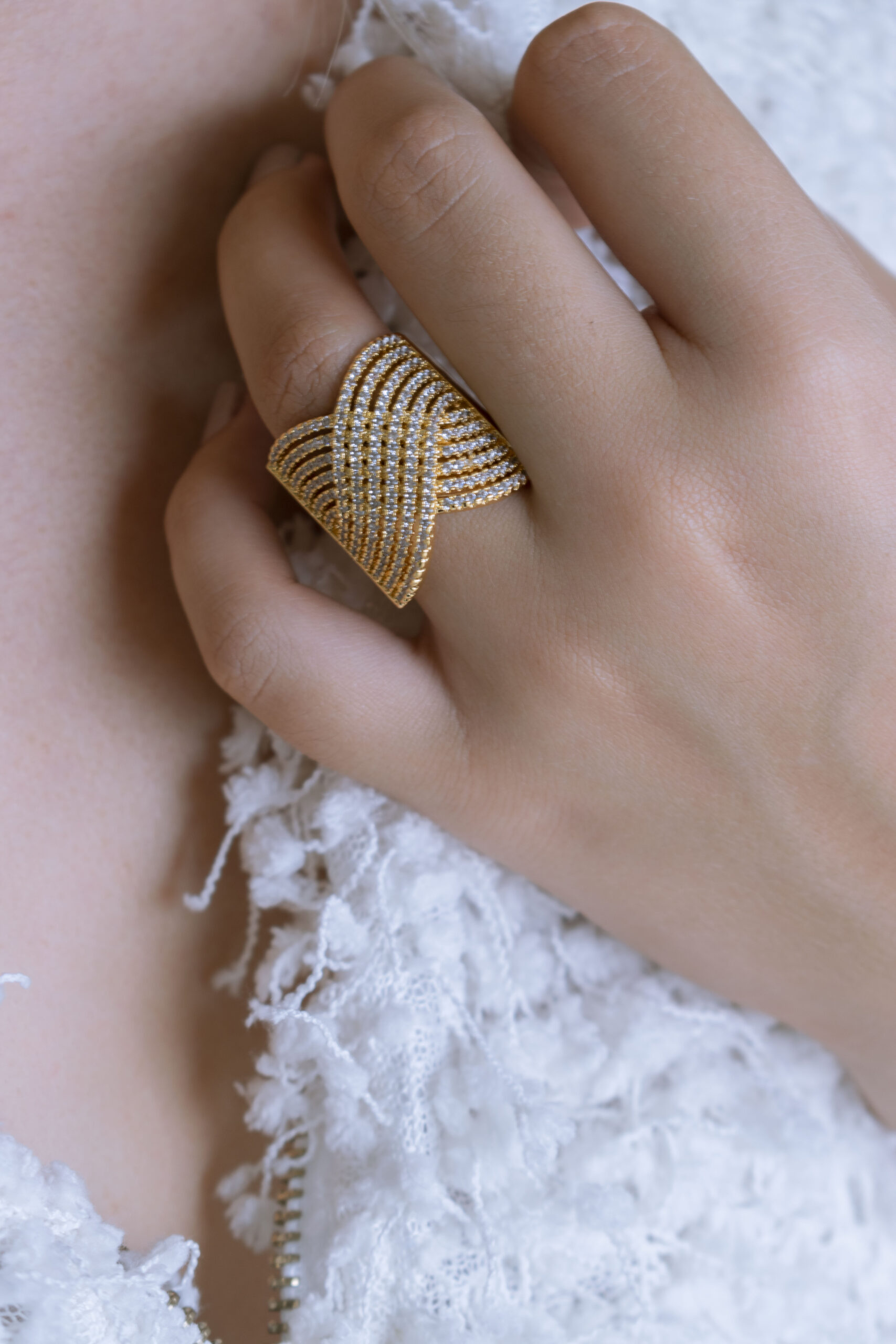 AN138719277 Anillo x grande grueso circón - Imagen 1