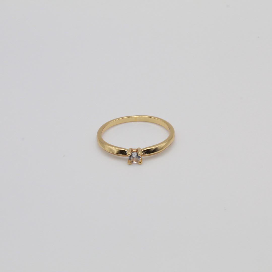 AN226T7 ANILLO SOLITARIO CHISPA T7 - Imagen 1