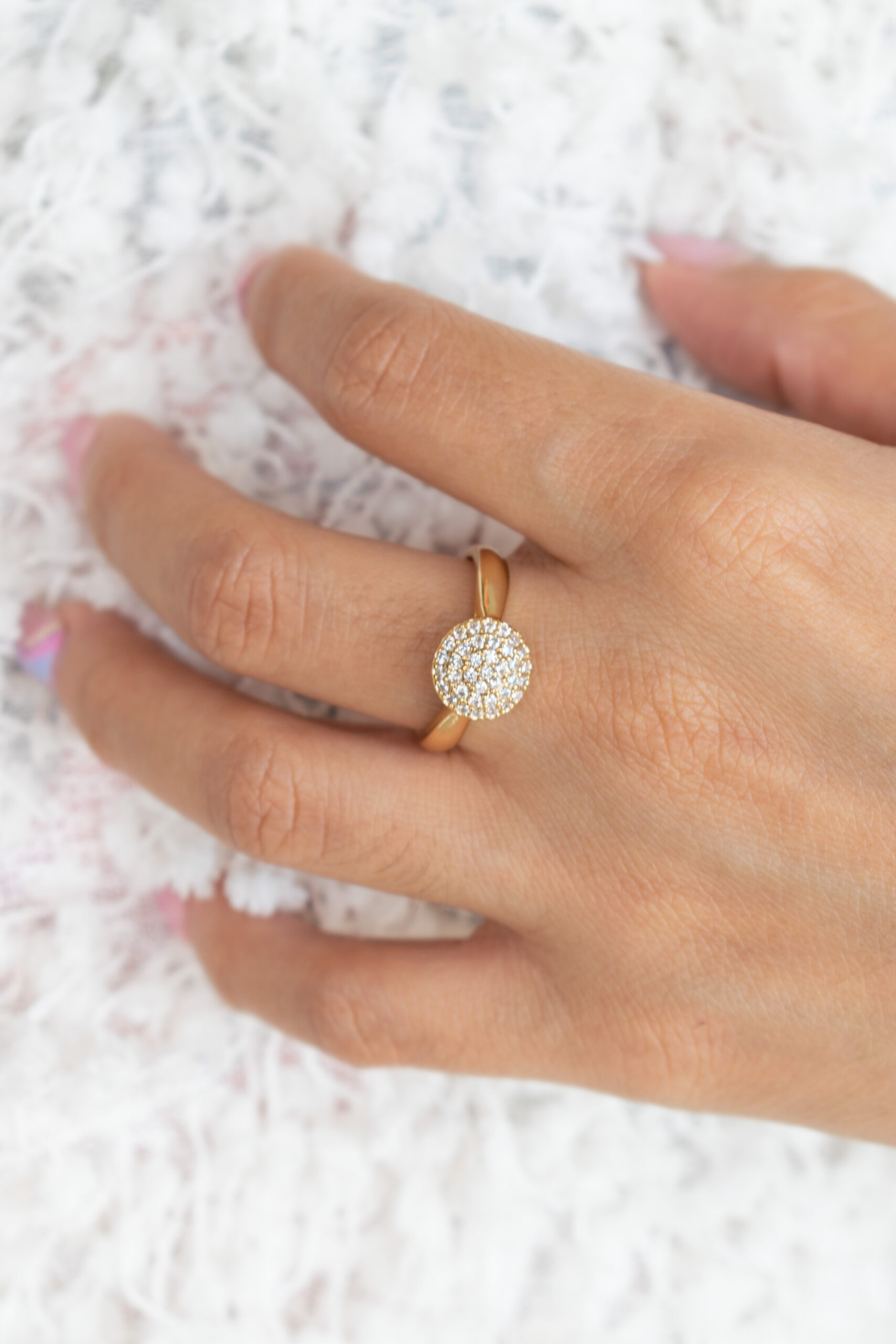 AN4278985 Anillo circon bola - Imagen 1