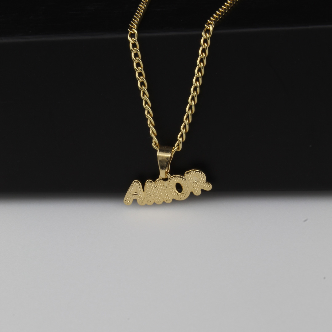F060A DIJE AMOR DIAMANTADO - Imagen 1