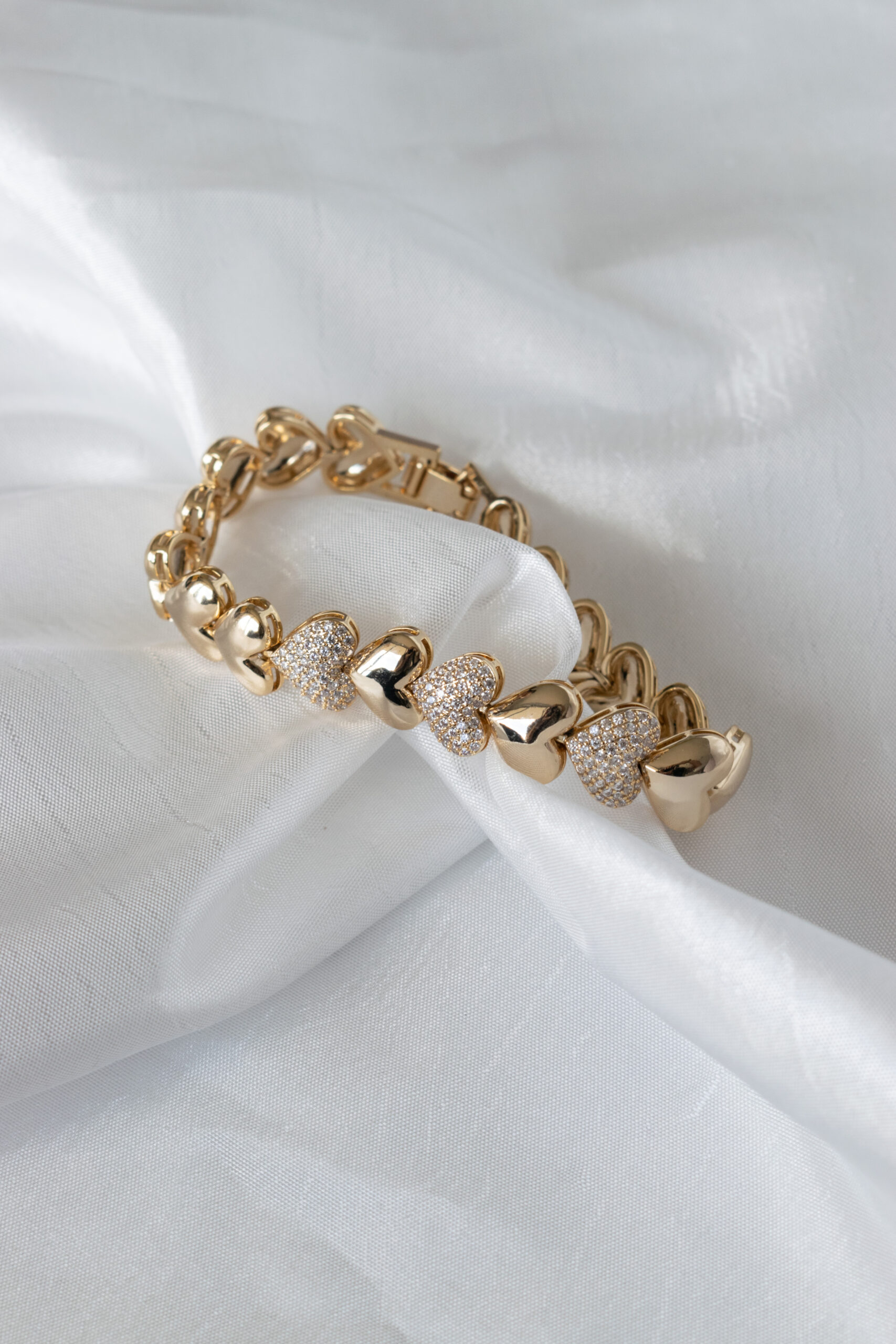 JAFEN-PRODUCTO_2-scaled Pulsera corazon liso y circonia - Imagen 1
