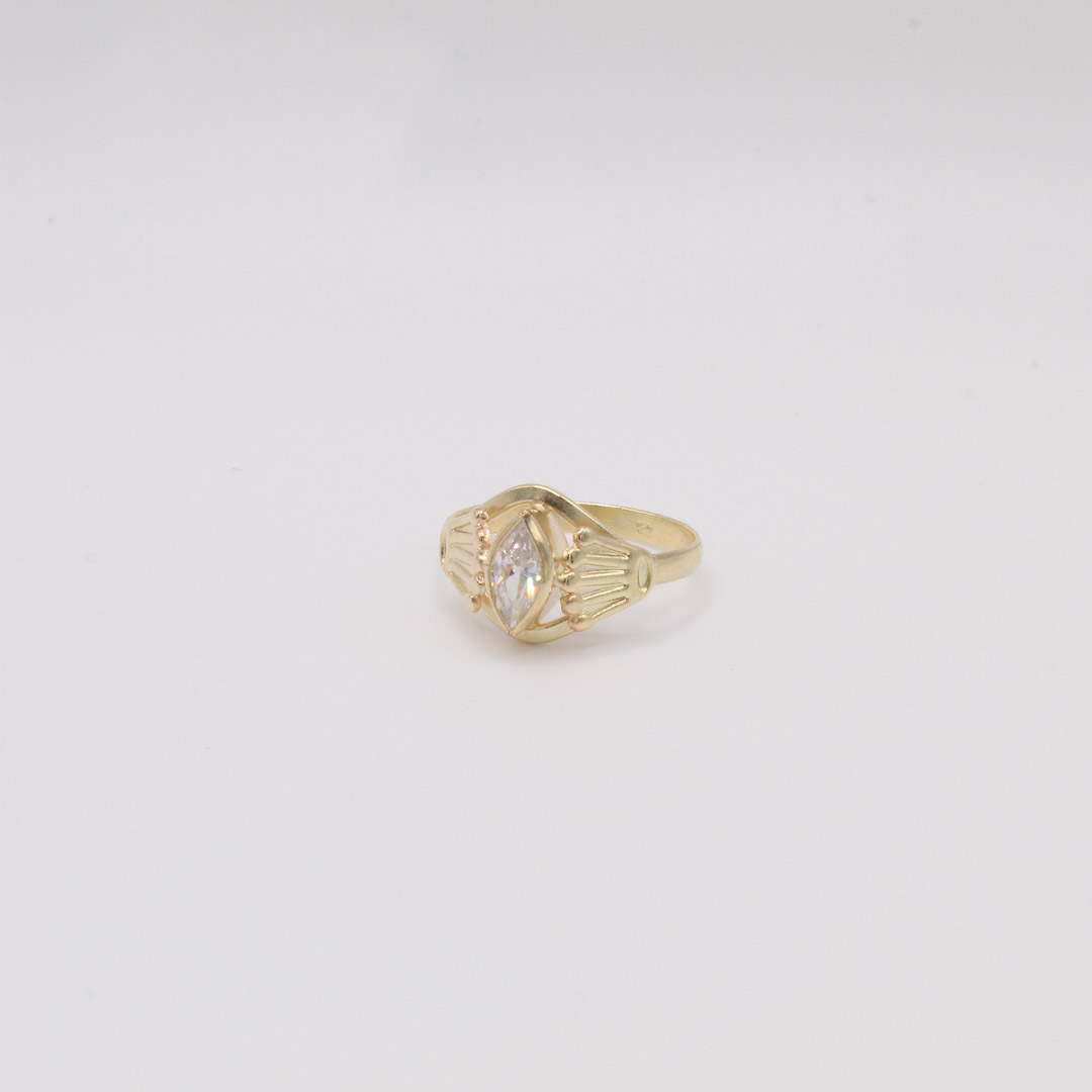 accoct7 ANILLO CORONA CIRCON OJO CRISTAL T7 - Imagen 1