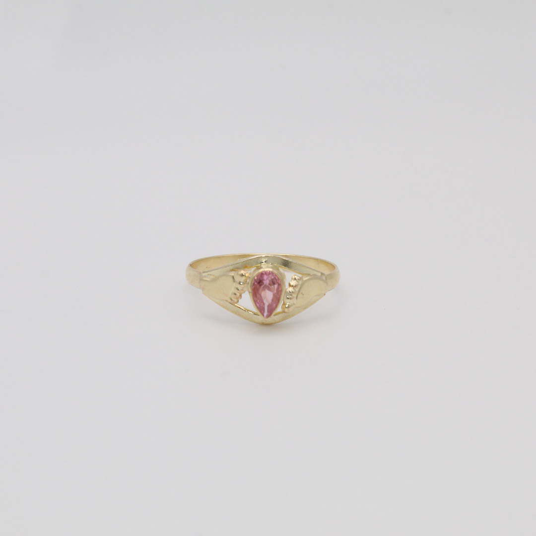 apgrt5 ANILLO PIES GOTA ROSA T5 - Imagen 1