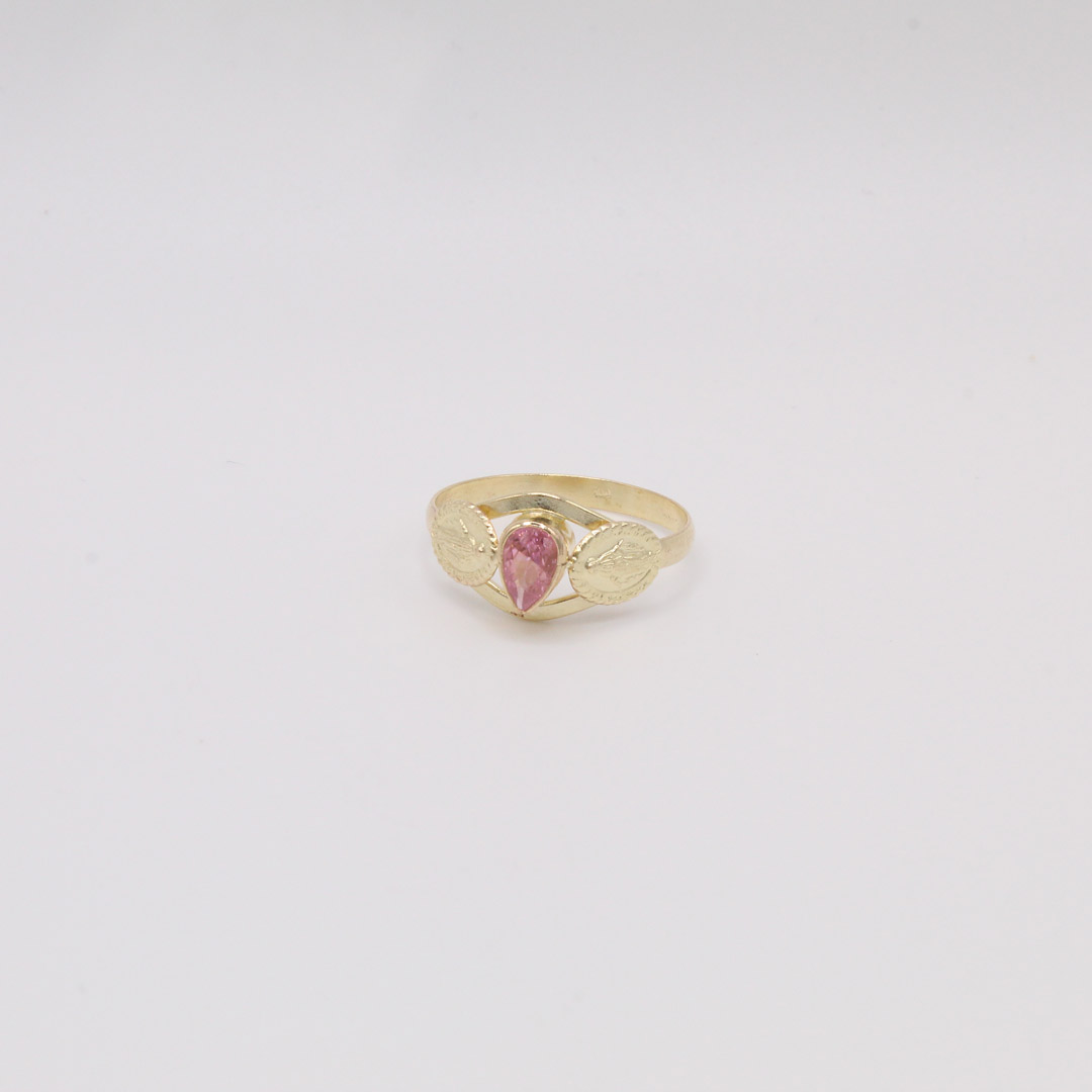 avmgrt5 ANILLO VIRGEN MILAGROSA GOTA ROSA T5 - Imagen 1