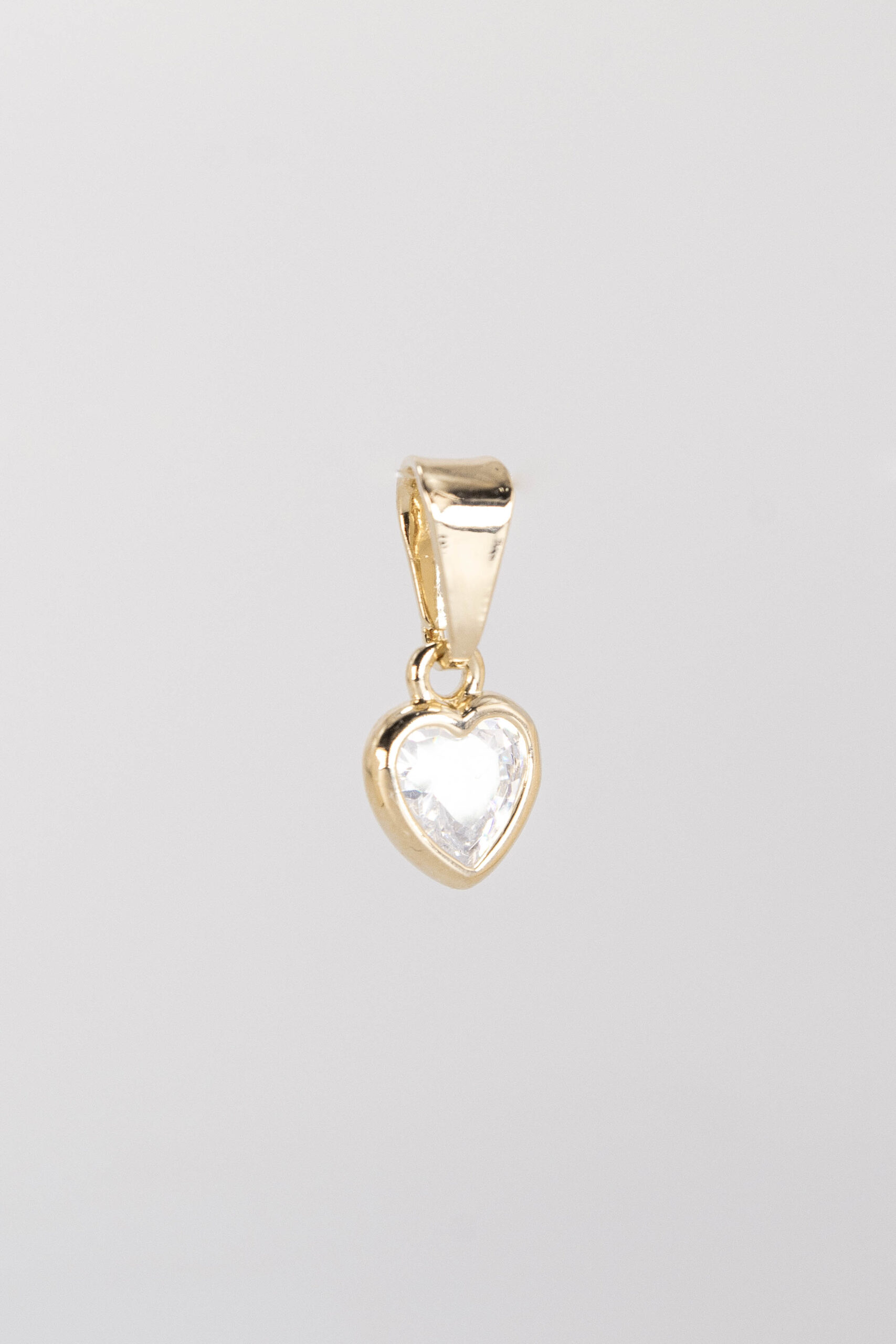 IMG_4541.jpg DIJE CORAZON CIRCON CRISTAL MEDIANO - Imagen 1