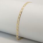 PULSERA CUBANA ALARGADA 3.2MM 19CM